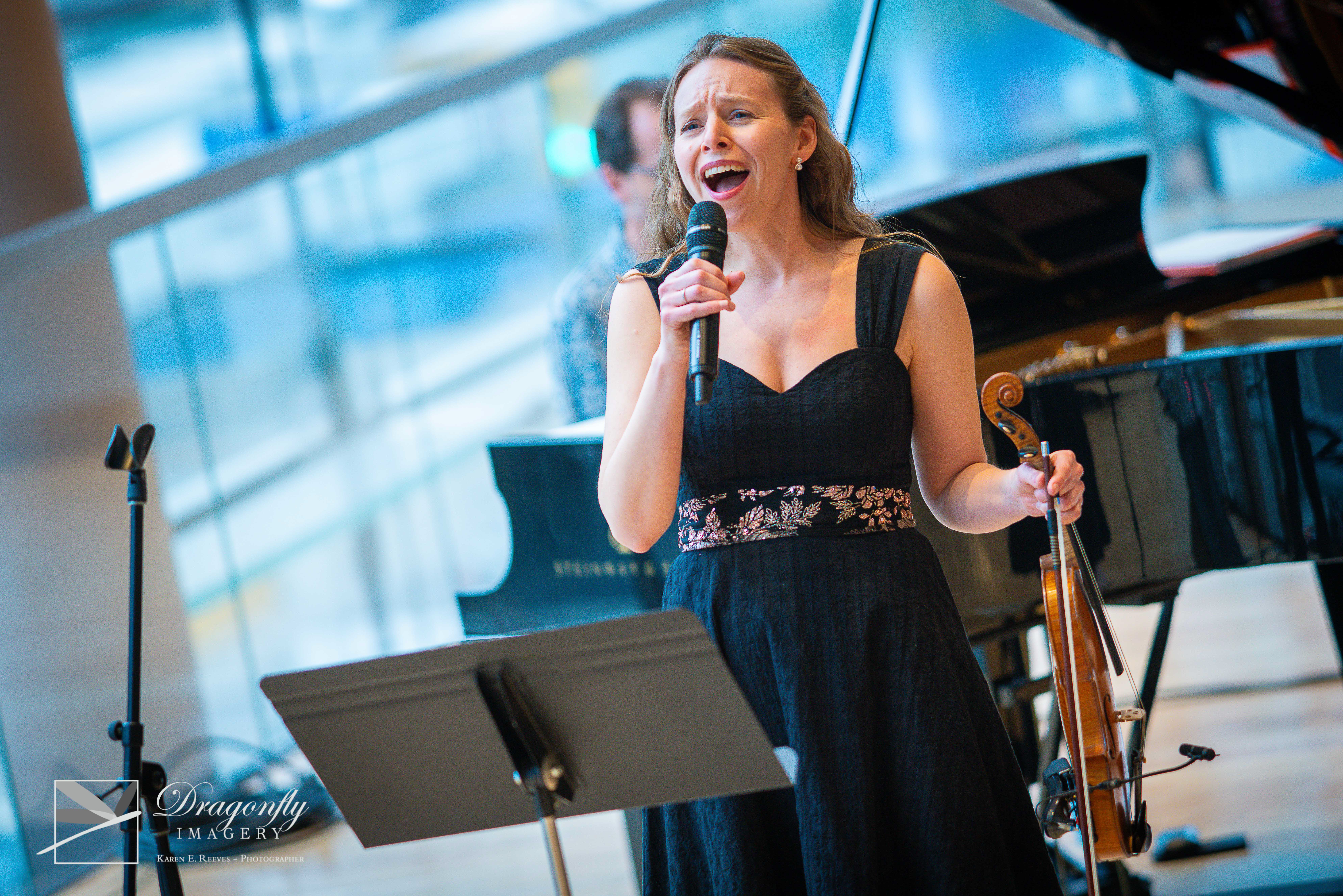 Rebekah Wolkstein performing